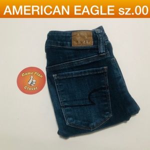 AMERICAN EAGLE🏆 JEANS sz00 High-Rise Jegging